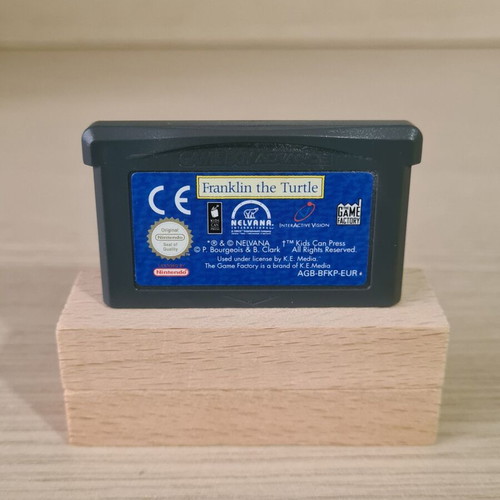 Franklin the Turtle Nintendo Game Boy Advance used