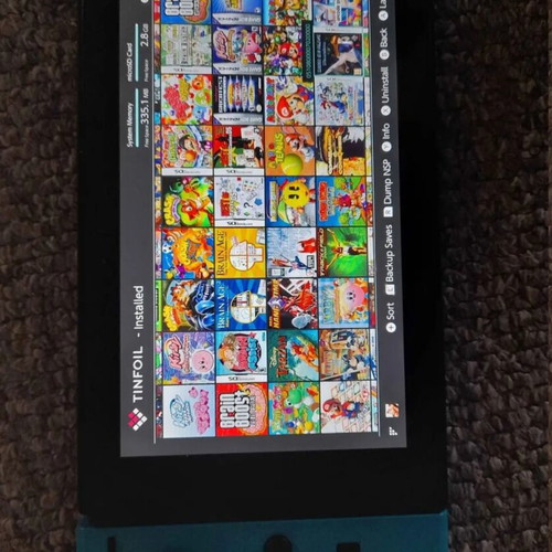 Nintendo Switch 128 GB like new with dock, charger and games