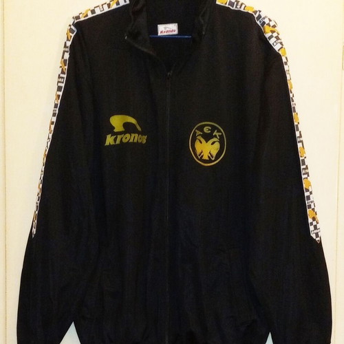 AEK Kronos basketball tracksuit set used vintage retro, size L