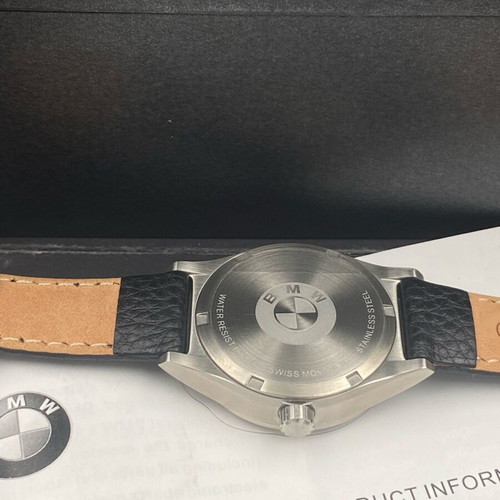 BMW Black Silver Watch - 32mm Ladies by Tourneau Swiss