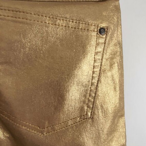 Ellos pants new, gold color, size S