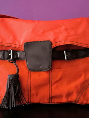 Changing bag used, spacious and practical with adjustable strap