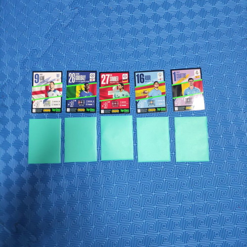 Panini Top Class Max Power set of 5 cards like new