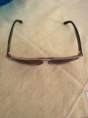 Marc Jacobs sunglasses like new, blue and orange with case and cloth