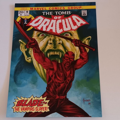 Marvel Masterpieces XL What If #36 Blade collectible card new