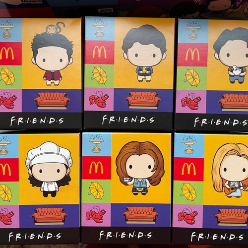 McDonald’s Friends 2025 full set of 6 brand new figures