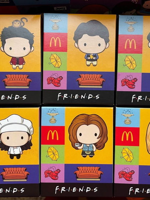 McDonald’s Friends 2025 full set of 6 brand new figures
