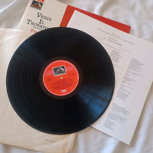 Vinyl record Verdi Il Trovatore highlights like new