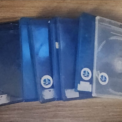 Κουτιά για ταινίες Blu-Ray μεταχειρισμένα, όλα μαζί
