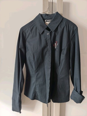 Versace Jeans Couture shirt black, medium, like new
