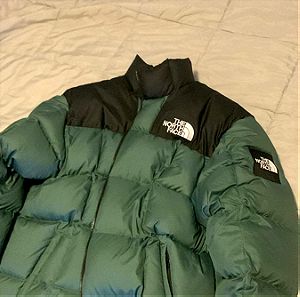 North face green puffer jacket 700