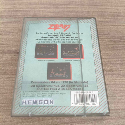 ZYNAPS Sinclair ZX Spectrum used