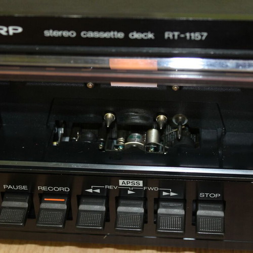 Sharp RT-1157 cassette deck like new