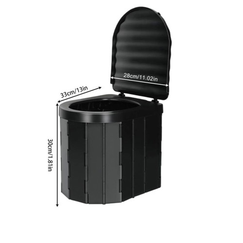 Folding Toilet Tent and Folding Toilet Set New