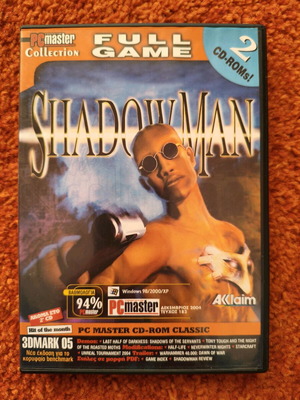 CD PC MASTER τεύχος 182 περιέχει το SHADOWMAN