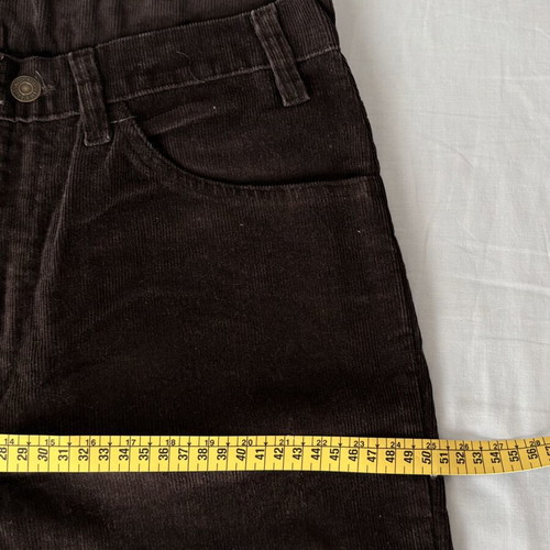 Levi's vintage corduroy pants dark brown used, size L 40 12