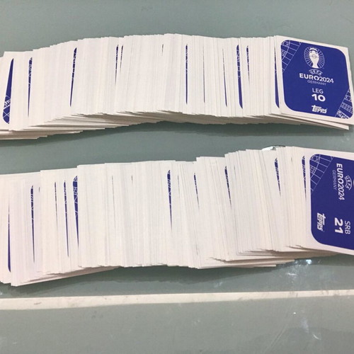 Topps Euro 2024 Stickers New, 195 Different