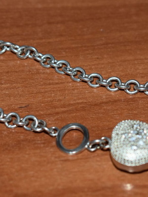 Vintage silver bracelet used