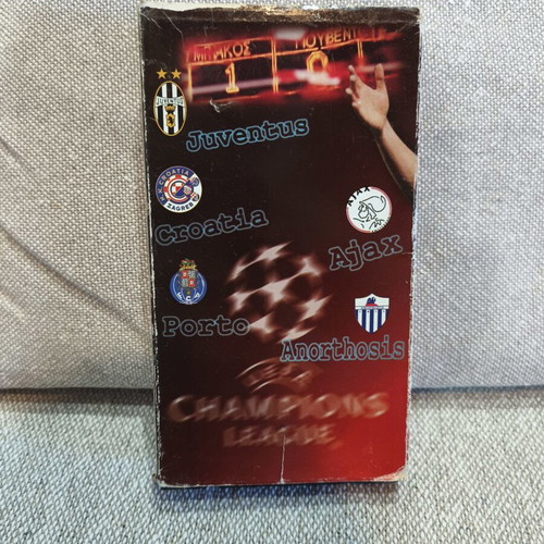 Olympiakos Champions League 1998-1999 VHS used, sports collectible