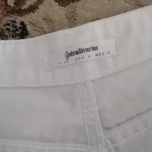 Stratovarius denim shorts used, white, small