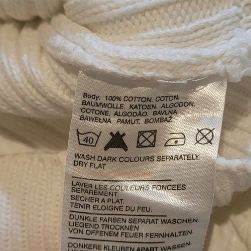 Cotton shirt Crosshatch size M like new, white