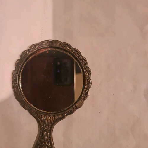 Silver hand mirror used from Ioannina