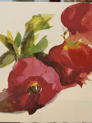 Rodia silk screen print by Tetsis Panagiotis new, signed, numbered
