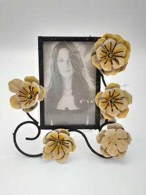 Metal photo frame 10x15cm new