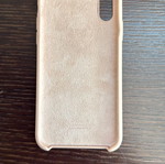 iPhone X silicon case used, pink