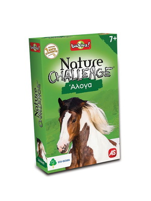 Παιχνίδι με κάρτες Nature Challenge Άλογα καινούργιο