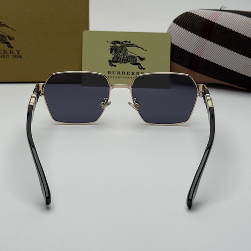 Burberry Gold Edition sunglasses new unisex metal frame black lenses