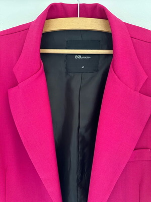 Blazer BSB oversized ροζ, σαν καινούργιο, μέγεθος 40