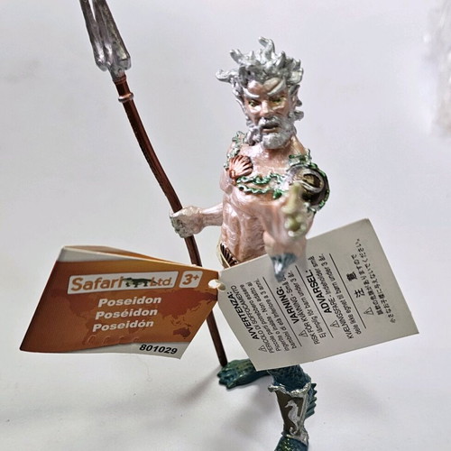 Poseidon figure Safari new, mythology
