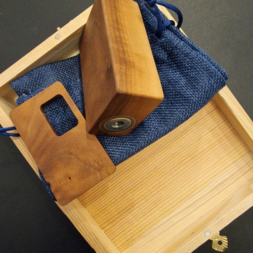 Vape Squonk Box new, custom walnut wood limited edition #27