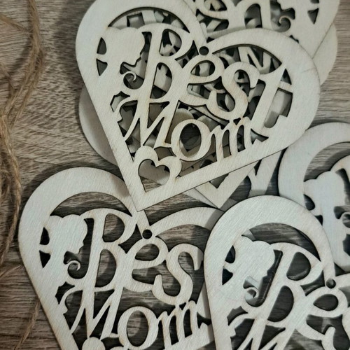 Wooden decorative set like new for mother