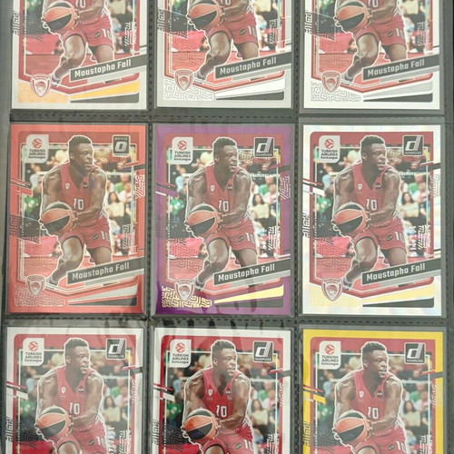 2023-24 Panini Donruss Euroleague Team Rainbow 134 Cards like new