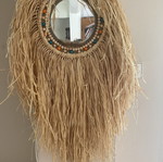 Καθρέφτης boho 75x45 εκ. με εσωτερικό 18 εκ.