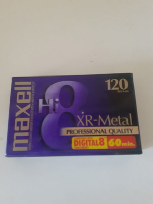 Maxell Hi-8 XR-Metal 120 Video Camera Cassette new