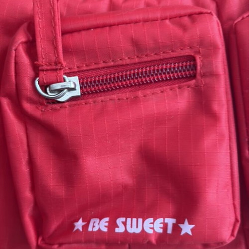Bershka bag red like new