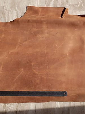 Ρετάλι γνήσιο δέρμα αγελάδας καινούργιο, πάχους 1,5 χιλιοστών