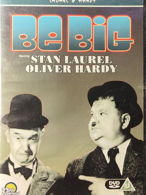 DVD Be Big κωμωδία με Stan και Oliver μεταχειρισμένο