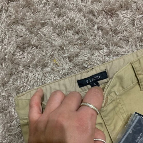 E Land pants new, size 4 years, beige, 104 cm