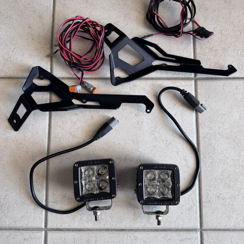 Rigid Industries D series heavy-duty LED lights, pair