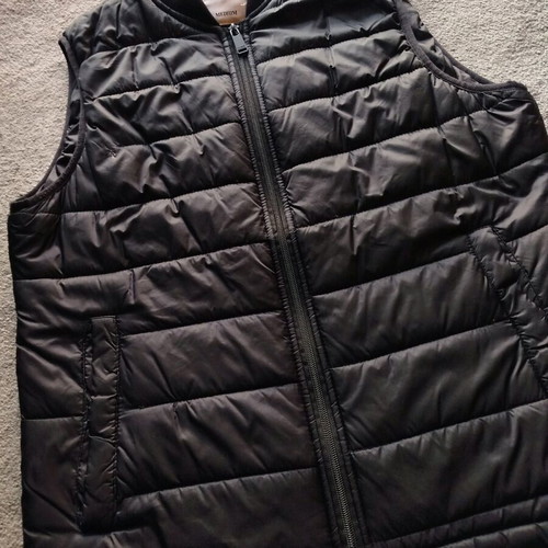 Splendid sleeveless black jacket like new, size M