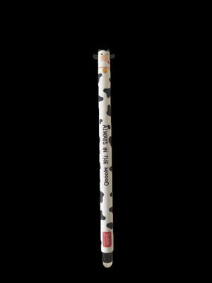 Legami Cow erasable gel pen, Farm Sweet Farm design