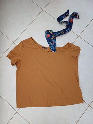 Μπλούζα Shein XL κίτρινη αφόρετη