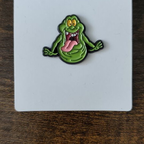 Ghostbusters enamel pin new, green