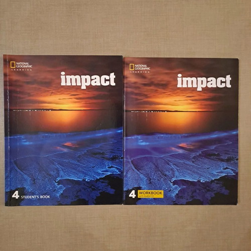 Impact English learning books used for B2 level