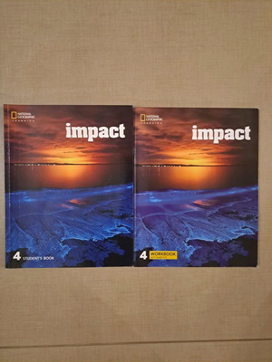 Impact English learning books used for B2 level