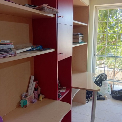 Double bookcase used